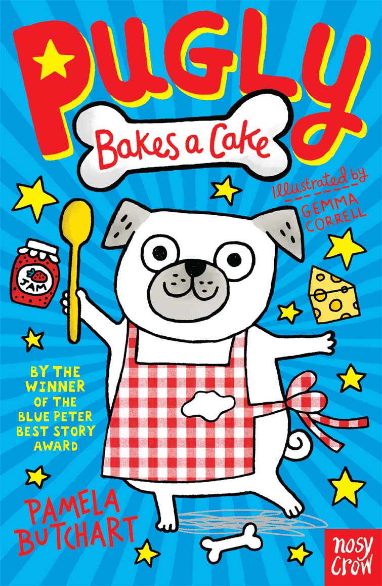 Pugly Bakes A Cake